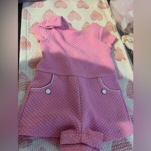 Janie and Jack Pink Romper